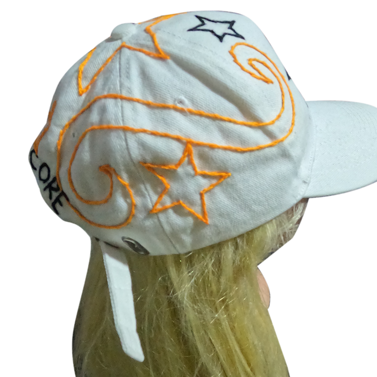 softcore hand embroidered hat #1