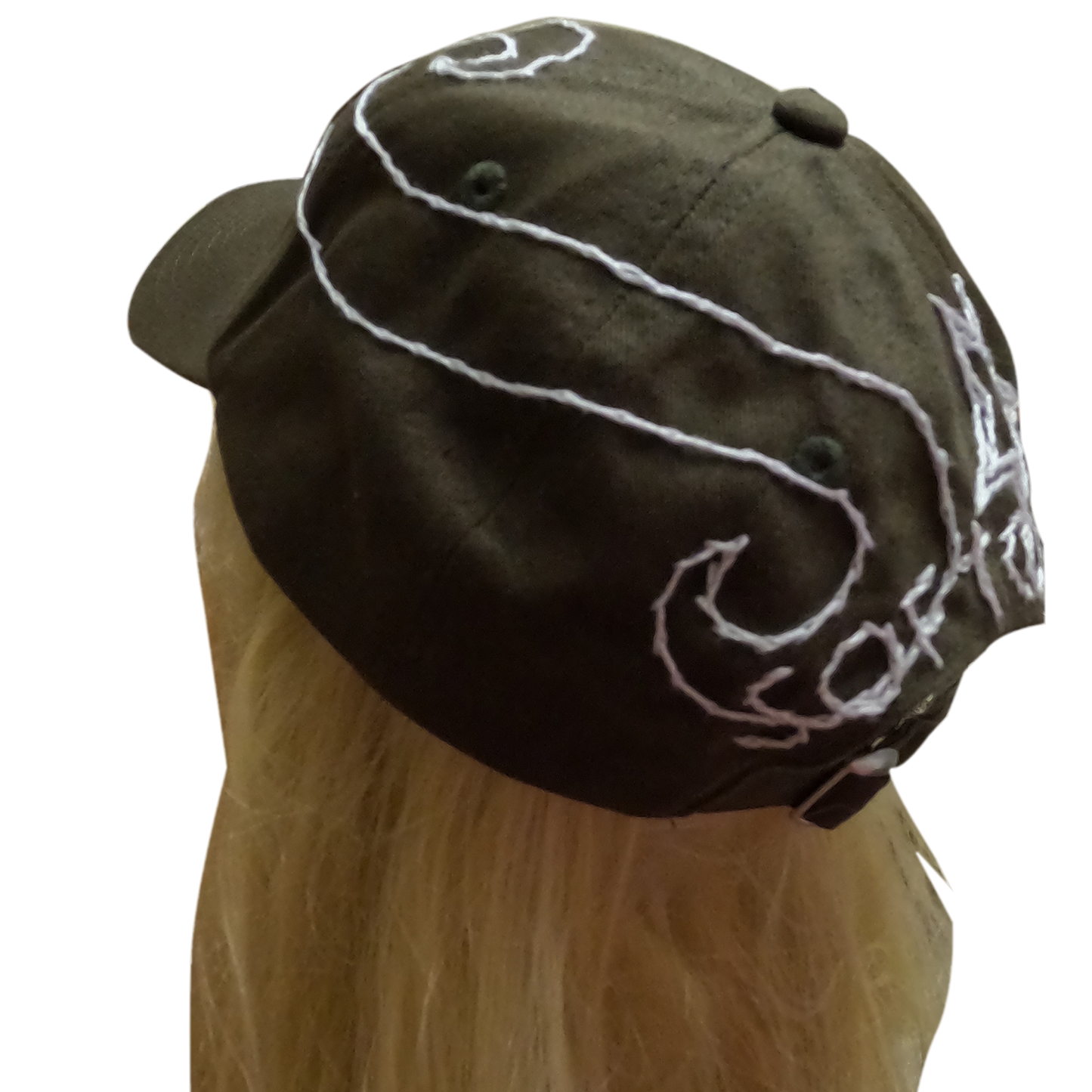 softcore hand embroidered hat #2