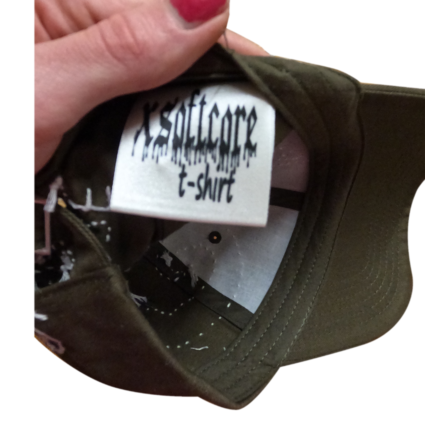 softcore hand embroidered hat #2